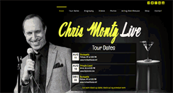 Desktop Screenshot of chrismontylive.com